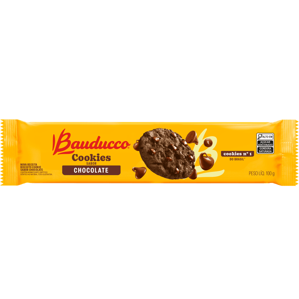 Cookies-Bauducco-Chocolate-110g Cookies-Bauducco-Chocolate-110g