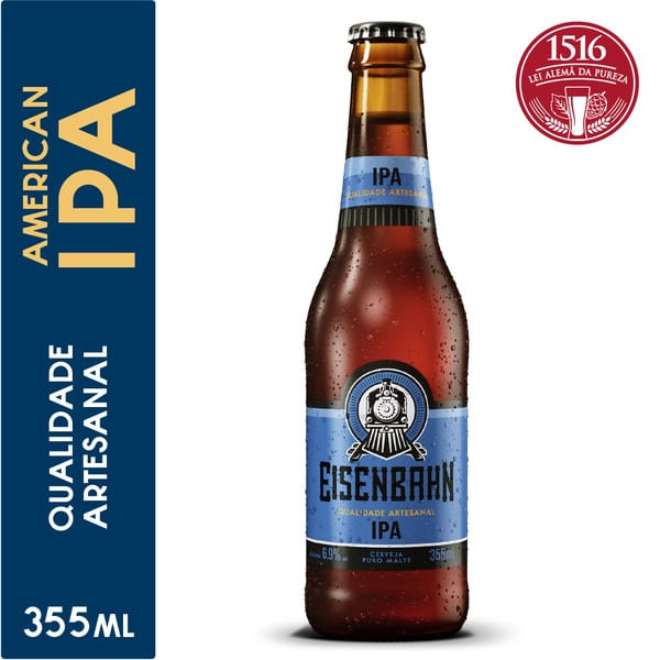 Cerveja Eisenbahn Ipa 355ml Cerveja Eisenbahn Ipa 355ml