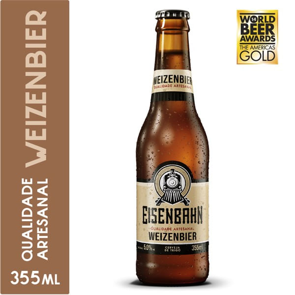 Cerveja Eisenbahn Weizenbier 355ml Cerveja Eisenbahn Weizenbier 355ml