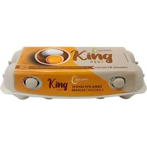 ovo asa jumbo branco king eggs c 10