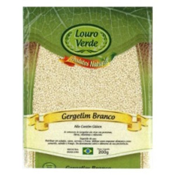 gergelim branco l verde 200g gergelim branco l verde 200g