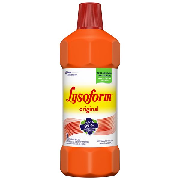 Desinfetante Lysoform Bruto Original 1l Desinfetante Lysoform Bruto Original 1l