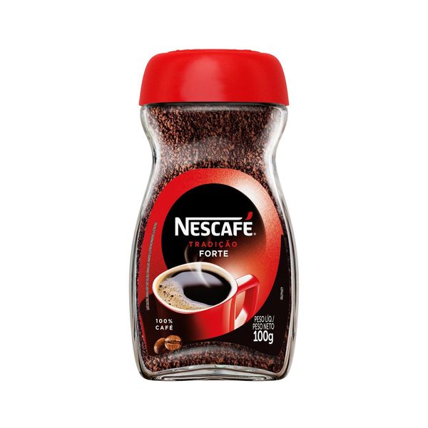 Café Solúvel Granulado Nescafé Tradição Forte 100g (vidro) Café Solúvel Granulado Nescafé Tradição Forte 100g (vidro)