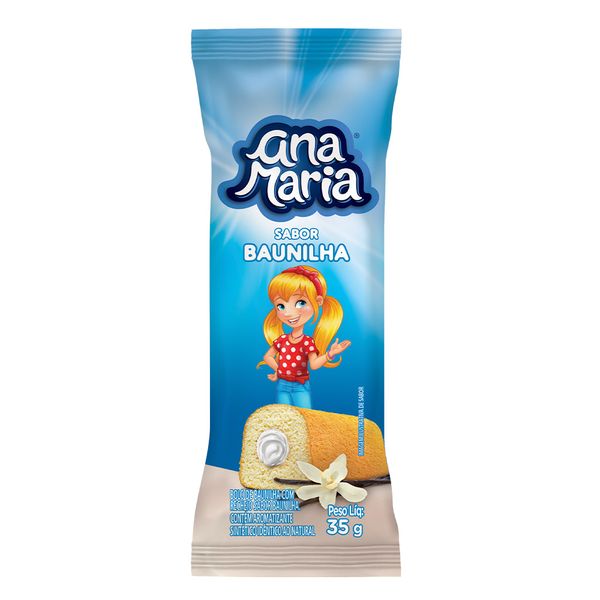 Bolinho Ana Maria Baunilha 35G Bolinho Ana Maria Baunilha 35G