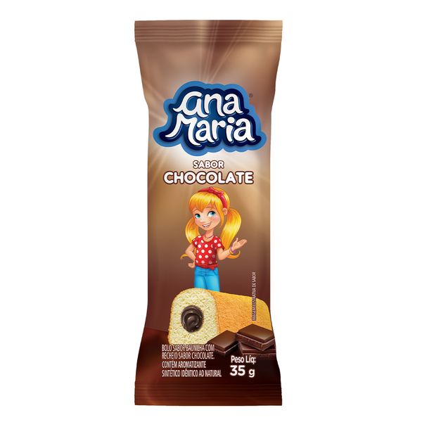 Bolinho Ana Maria Chocolate 35g Bolinho Ana Maria Chocolate 35g