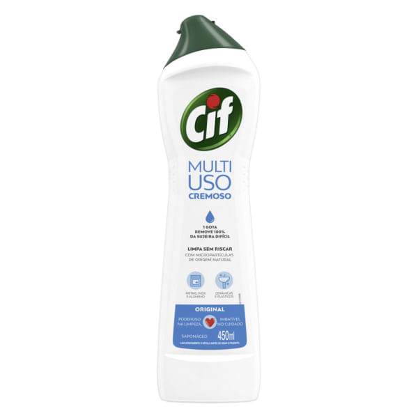 Limpador Cif Cremoso Original 450ml Limpador Cif Cremoso Original 450ml