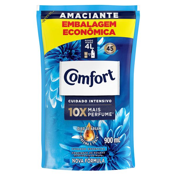 Amaciante-de-Roupas-Comfort-Concentrado-Original-900ml--Sache- Amaciante-de-Roupas-Comfort-Concentrado-Original-900ml--Sache-