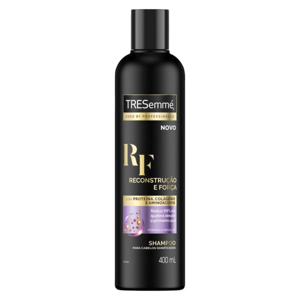 Shampoo Tresemmé Reconstrução e Força 400ml Shampoo Tresemmé Reconstrução e Força 400ml