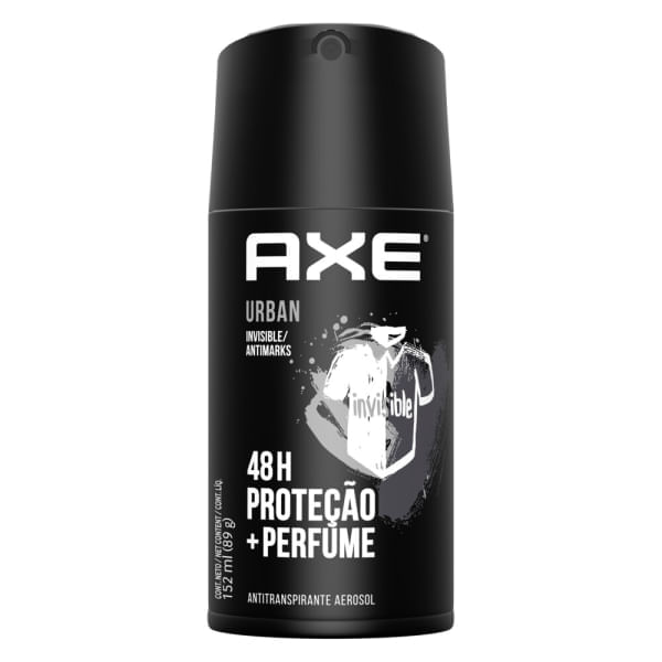 Desodorante Axe Urban Black - White 48h 89g (aerosol) Desodorante Axe Urban Black - White 48h 89g (aerosol)